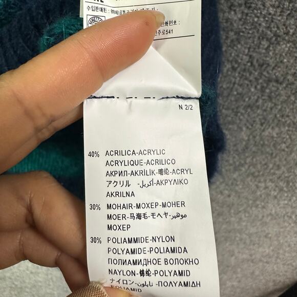 NEW United Colors Of Benetton Mohair Sweater Women's‎ Size XS - Picture 9 of 10